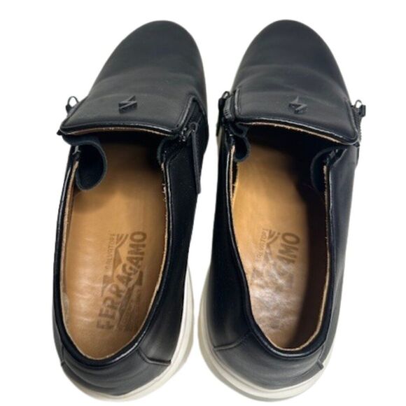 Giuseppe Zanotti Women's Black Fashion Sneakers with zip sides in Size 10 US - Picture 7 of 13